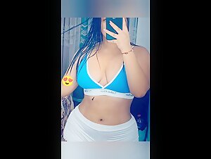 Beautiful Girl uses vibrator and her dog's cock
