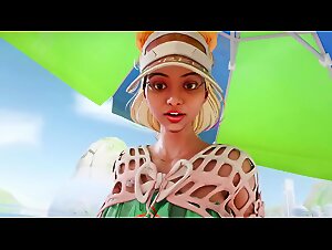My Wife Fucks a Stranger in the Beach 3D Hentai