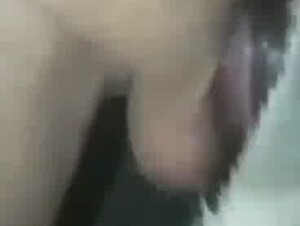 Dude using his meaty penis to fuck a horny creature