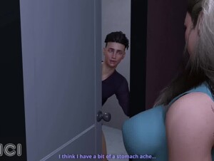 My Wife loves to tease the neighbor while his wife is there