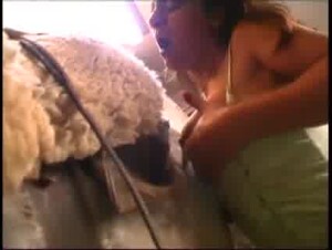 Monika loves to fuck with a horse and suck a dick